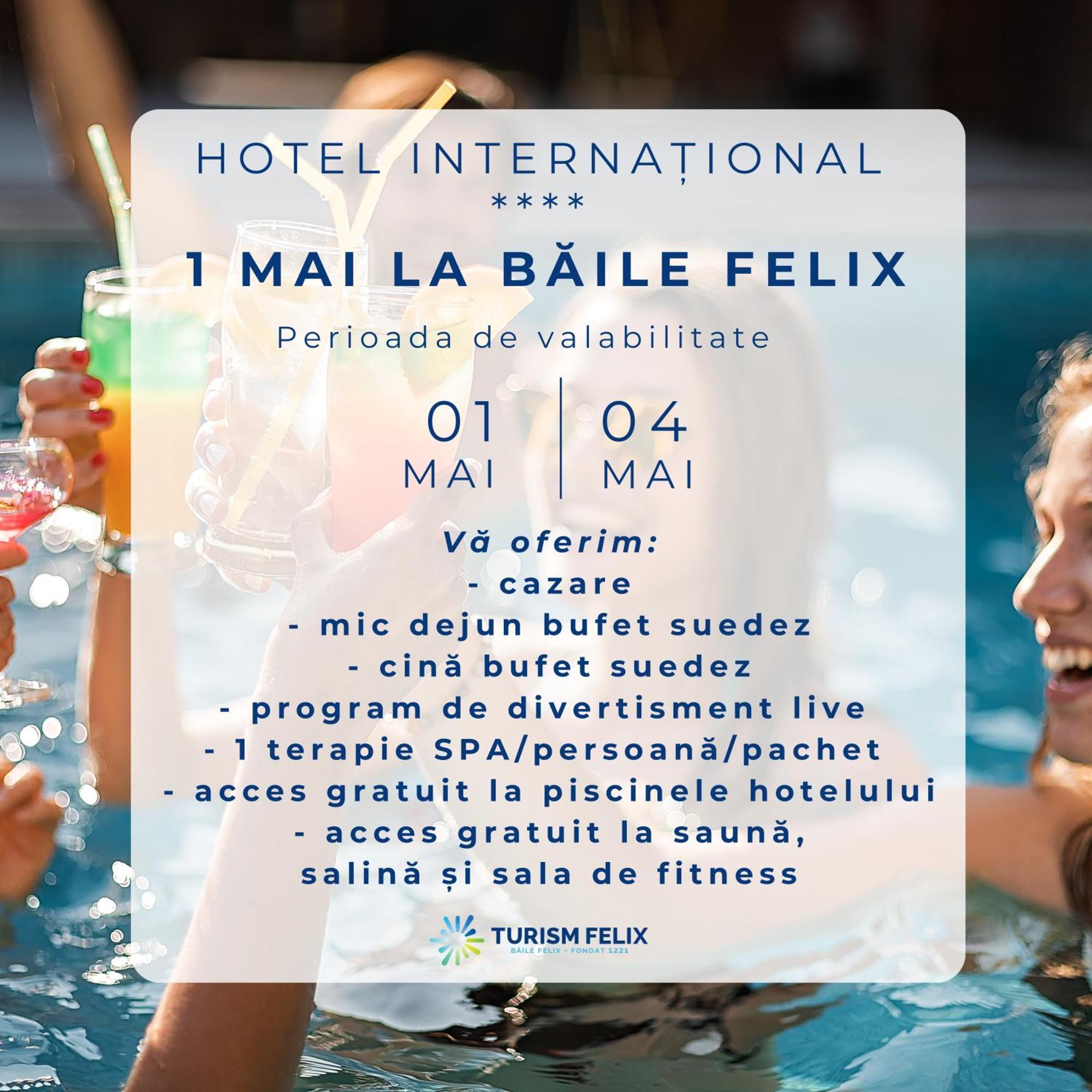 国际酒店 Băile Felix 外观 照片